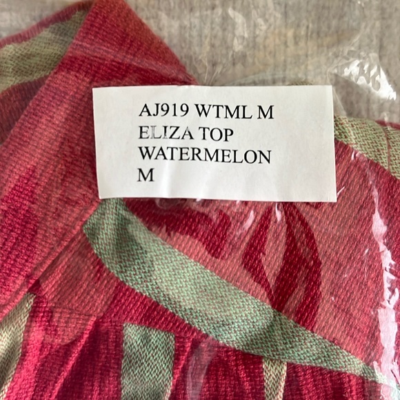 Ace & Jig Eliza Top in Watermelon Size Medium New with Tags - Picture 11 of 11